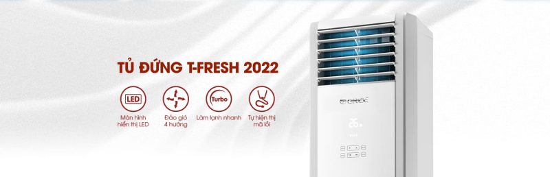 Điều Hòa Tủ Đứng GREE T-Fresh 1 Chiều 18000BTU GVC18AL-K6NNC7A