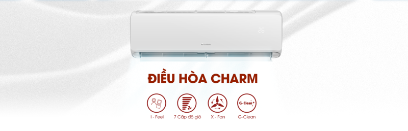 Điều Hòa Treo Tường GREE 1 chiều 9.000 BTU CHARM9CI