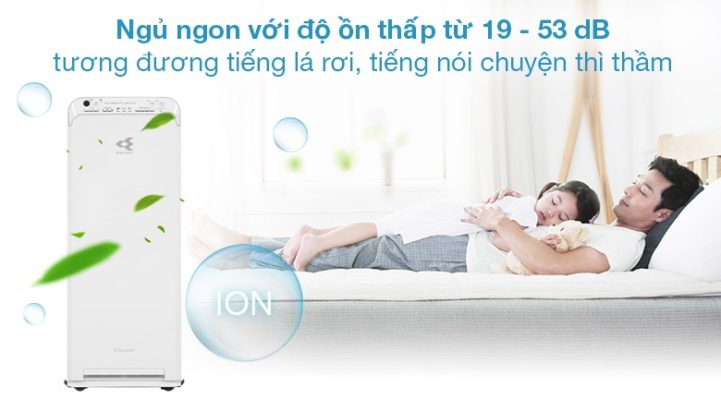 Máy lọc không khí tạo ẩm cao cấp Daikin MCK55TVM6