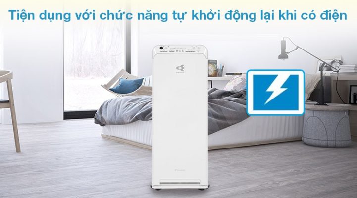Máy lọc không khí tạo ẩm cao cấp Daikin MCK55TVM6