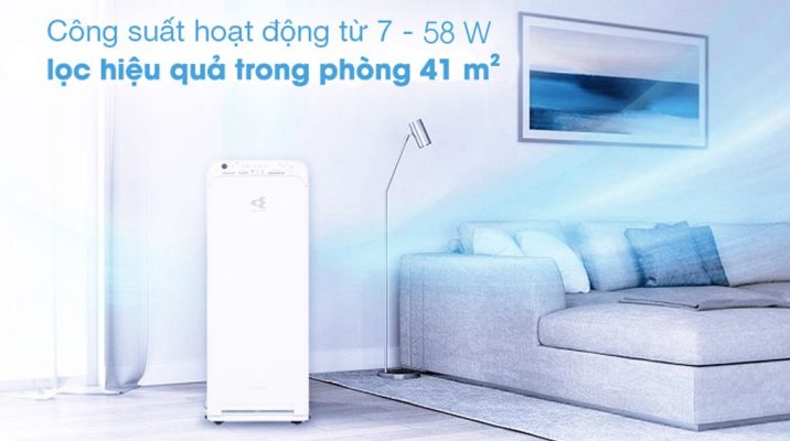 Máy lọc không khí tạo ẩm cao cấp Daikin MCK55TVM6