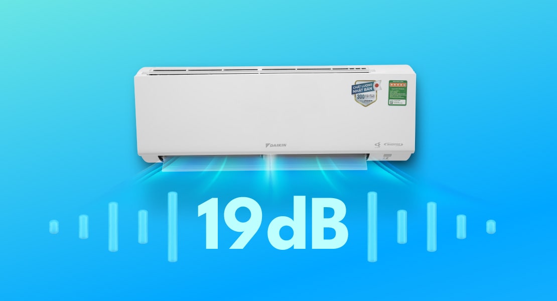 (*) 19dB(A) có trên model FTKF25