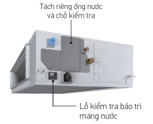 Dàn lạnh VRV Daikin giấu trần nối ống gió 2 chiều FXMQ50PAVE (hồi sau)