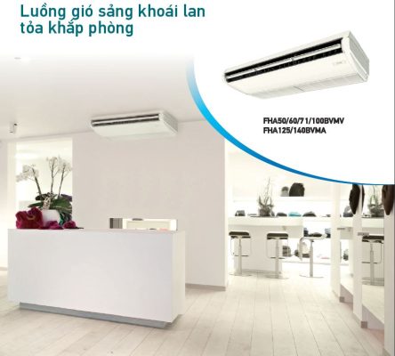 Điều hòa Áp trần Daikin Inverter 1 chiều 18.000BTU (FHA50BVMV/RZF50CV2V)