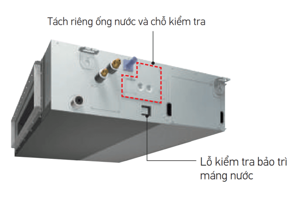 Dàn lạnh VRV Daikin giấu trần nối ống gió 2 chiều FXSQ20PAVE9 áp suất tĩnh trung bình