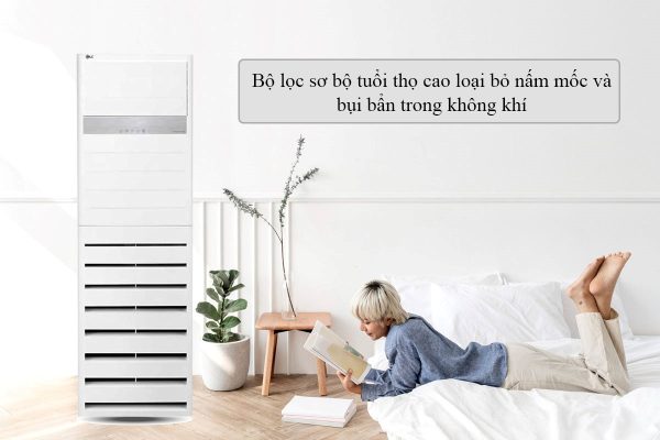 Điều hòa Tủ đứng LG Inverter 1C 24.000BTU ZUAC1+ZPNQ24GS1A0