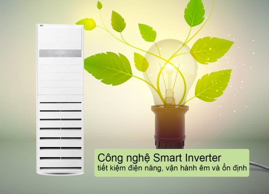 Điều hòa Tủ đứng LG Inverter 1C 24.000BTU ZUAC1+ZPNQ24GS1A0