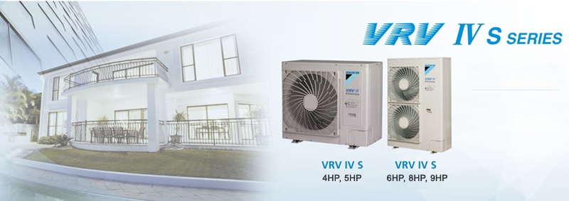 Dàn nóng điều hòa trung tâm Daikin VRV - IV S 2 chiều 4HP RXYMQ4AVE 