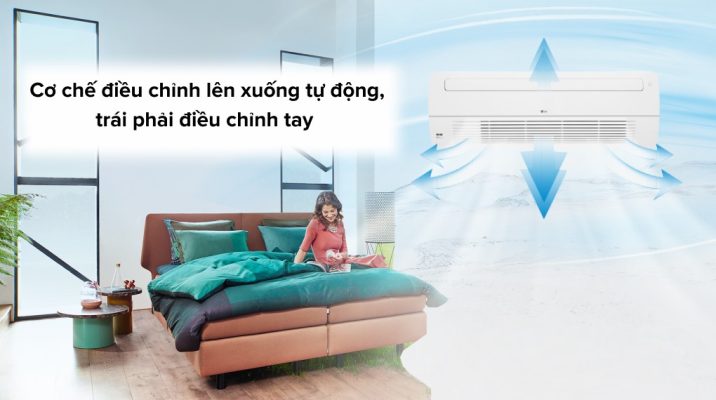 Dàn lạnh điều hòa âm trần cassette LG Multi Inverter 1 chiều 9.000BTU AMNQ09GTUA0