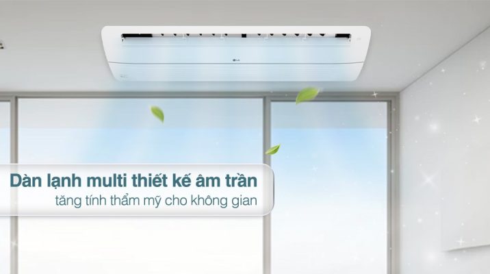 Dàn lạnh điều hòa âm trần cassette LG Multi Inverter 1 chiều 9.000BTU AMNQ09GTUA0