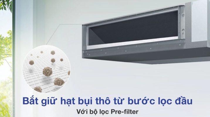 Dàn lạnh điều hòa nối ống gió LG Multi Inverter 2 chiều 9.000BTU AMNW09GL1A2