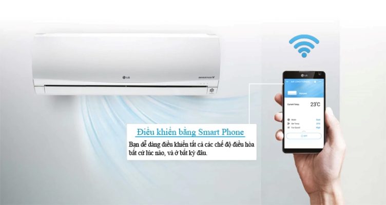 Dàn lạnh điều hòa treo tường LG Multi Inverter 2 chiều 9.000BTU AMNW09GSJB0