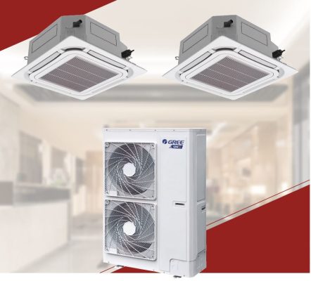 ĐIều hòa multi âm trần cassette GREE 2 chiều 48.000BTU GMV S GMV-280WL/L-M