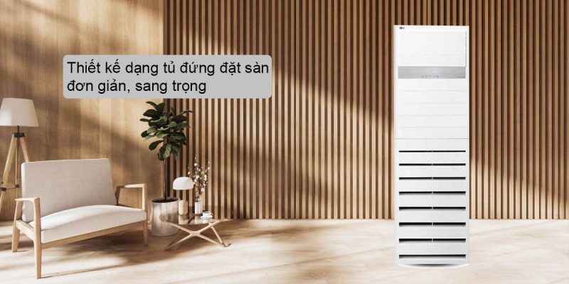 Điều hòa Tủ đứng LG Inverter 1 Chiều 36.000BTU 1pha ZUAD1+ZPNQ36GR5A0 