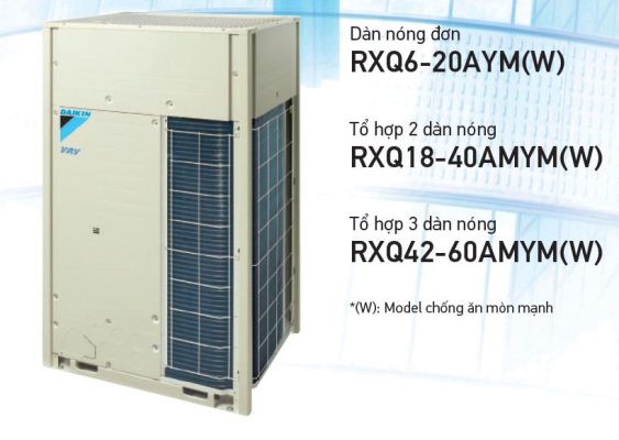 Dàn nóng điều hòa trung tâm Daikin VRV A 1 chiều 8HP RXQ8AYM