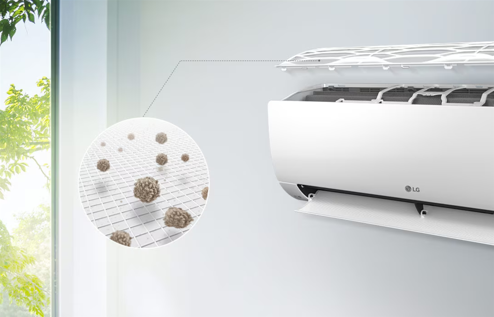 Màng lọc bụi mịn 2.5 loại bỏ bụi bẩn